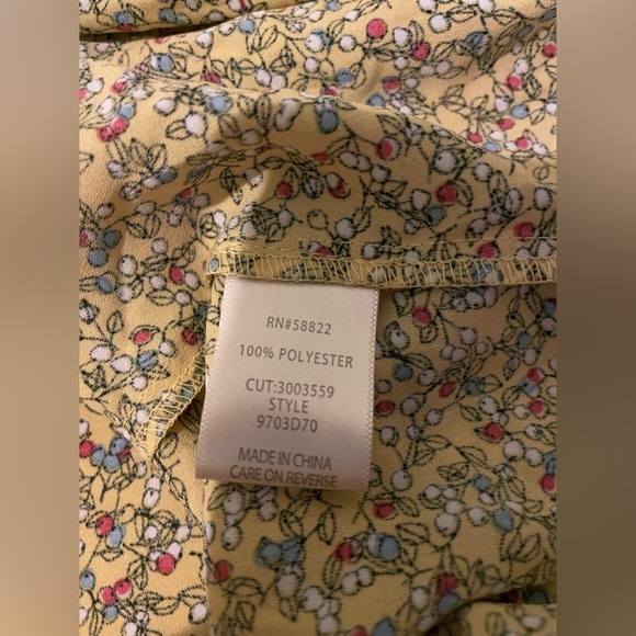 Max Studio chiffon blouse-large NWT - Picture 7 of 8